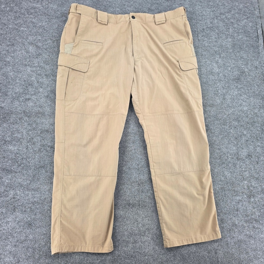 5.11 Tactical Series Tan Cargo Pants Mens 42x30 (fit 43x28) Khaki Workwear